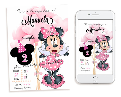 Invitaciones Digitales Tarjetas Para Cumpleaños Y Whatsapp