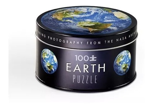 Puzzle Rompecabezas Lata Mundo La Tierra 100 Piezas C Creek