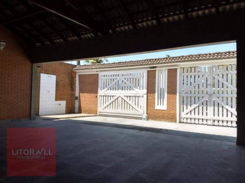 Casa Com Piscina, 5 Dormitórios À Venda, 209 M² Por R$ 750.000 - Cibratel Ii - Itanhaém/sp - Ca1625