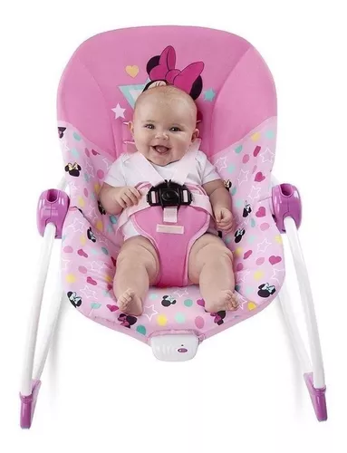 Silla Mecedora Bebe Vibra Rosa Bright Starts - BabyManía