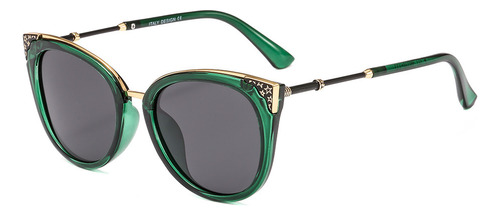 Gafas De Sol Polarizadas De Moda Cat Eye Star Sunglasses