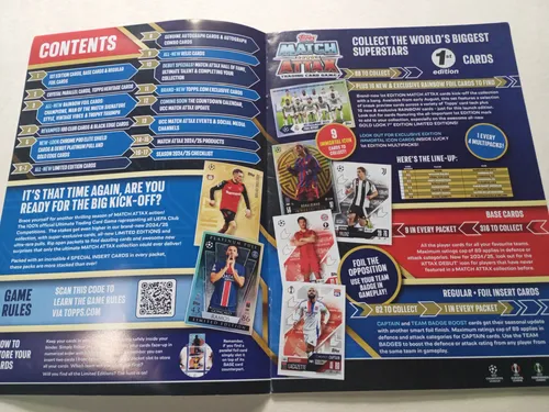 Guía Topps Tarjetas Álbum Match Attax. 2024-2025 (Usado)