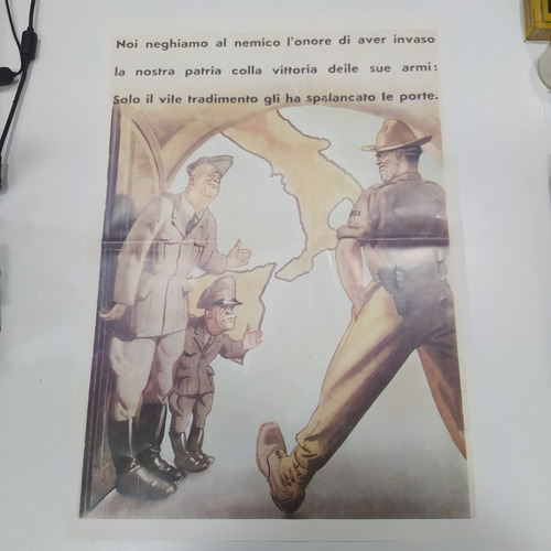 Lámina Reproducción Propaganda Sgm Colec Italiana #4 (Usado)