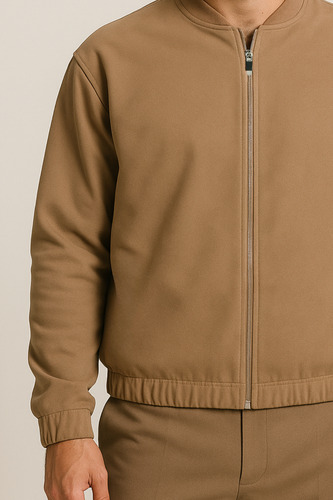 Campera Oversize Hombre Tendencia Gamuza Zegna