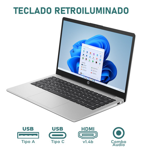 Laptop HP 240 Intel Core i5 24GB RAM 512GB SSD Windows 11 Home Mochila