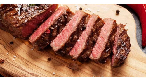 Tábua De Carne Churrasco Corte Madeira 40cm Reforçada