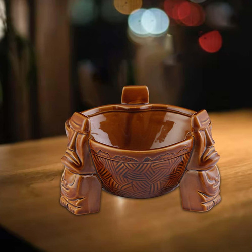 Tazas Tiki De Cerámica De Gran Capacidad De 1000ml Para