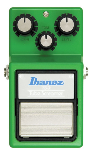 Imagen 1 de 3 de Pedal de efecto Ibanez Tube Screamer TS9  verde