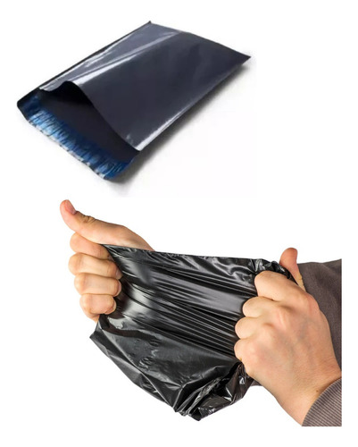 Saco Plástico Correio 19x25 1000un Envelope Segurança