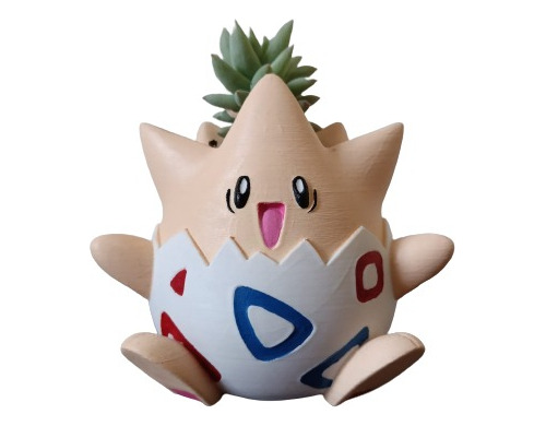 Maceta De Togepi De Pokémon Para Suculentas