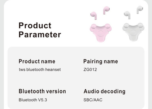 Fidget Spinner Con Audífonos Bluetooth Cancelación Ruido