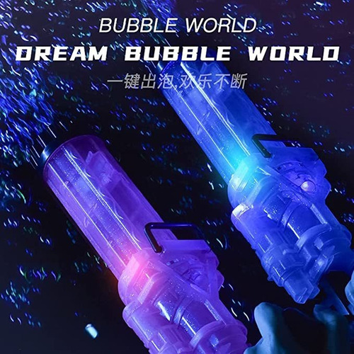 Máquina De Burbujas Gatling, Ametralladora Automática De 21