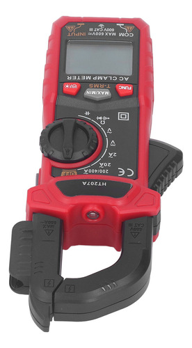 Pinza Amperimétrica Digital Con Pantalla Lcd, Ac Dc, Sin Con