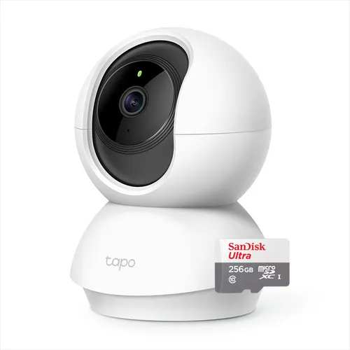 Tp-link, Cámara Ip Wifi Robótica Tapo C210 + Micro Sd 256gb