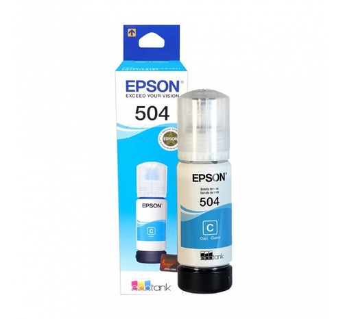 Tinta Epson 504 Original Cian Magenta Amarillo L4160 L6191