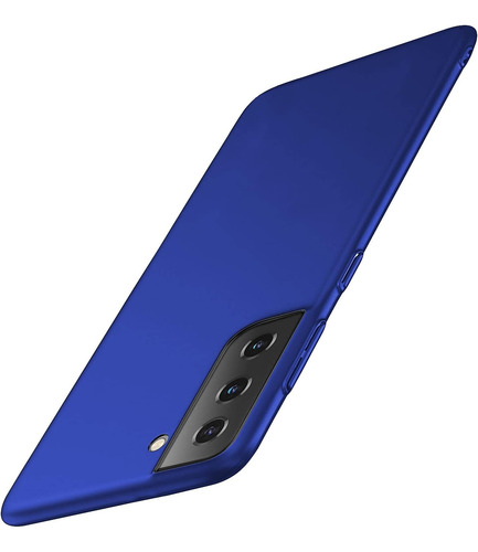 Funda Ultras Fina Rigida Para Xiaomi Redmi 6a Azul Lisa