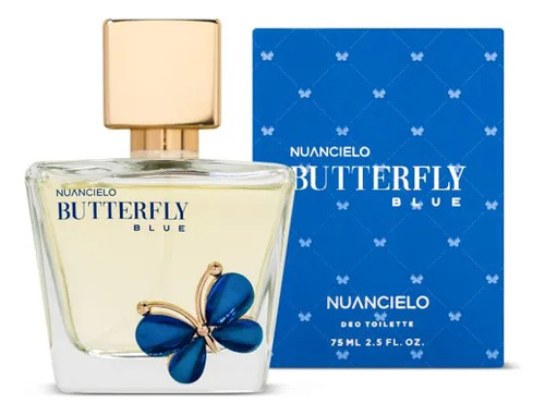 Perfume Butterfly Blue - Nuancielo - Deo Toilette 75ml I Original Lacrado