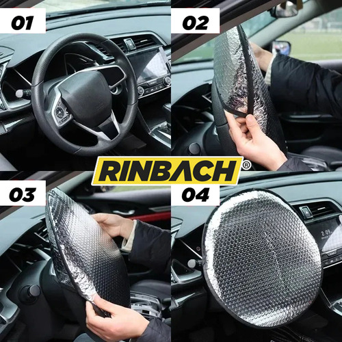 Cubre Volante Pasasol Anticalor Fiat Mobi 2020 A 2021