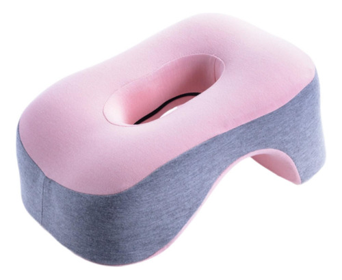 Almohada Para En La Oficina Almohada Gris Claro Y Rosa