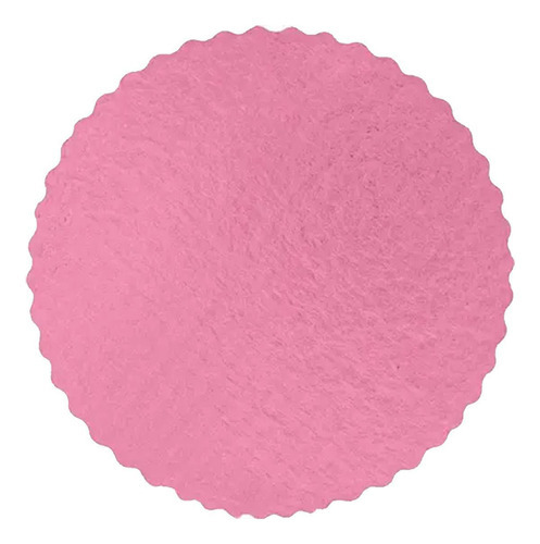 Base Laminada Rosa Para Bolo 30 Cm L.a