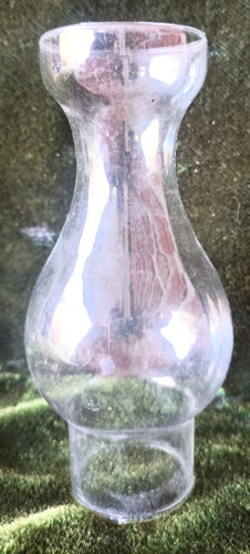 Antiguo Tubo De Vidrio Para Lámpara Querosene, Sano. (Usado)
