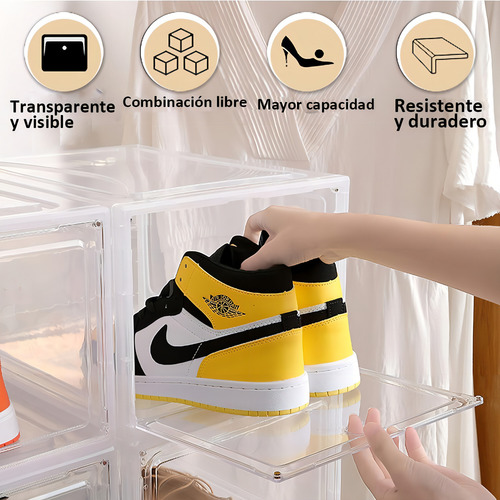 Caja de zapatos zapatera Genérica Genérica TA-350 color blanco