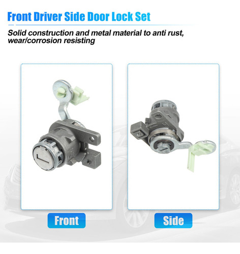 Dp1. Chapa Cilindro Puerta Kit Para Honda Accord Ex Exs Lx
