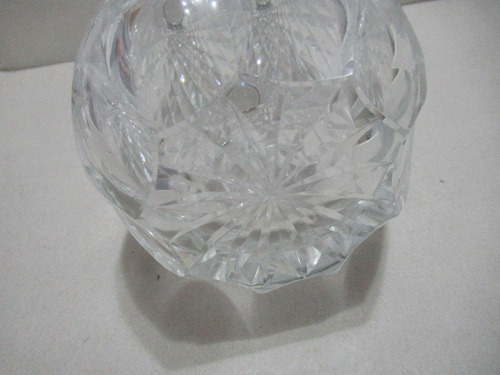 Licorero Whisky Plata 925 Botellón Cristal Con Tapón (15534) Plateado (Usado)