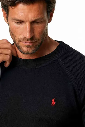 Suéter Masculino Cotton Original Preto Blusa De Inverno Lã