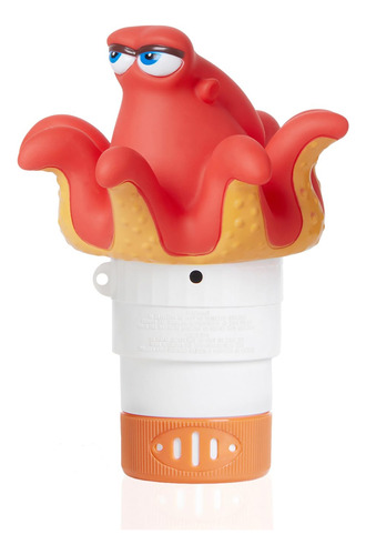 Flotador De Cloro Pulpo Mini Para Piscina 1 Pulgada Mmg