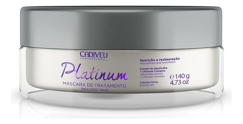 Cadiveu Platinum Máscara - 140g