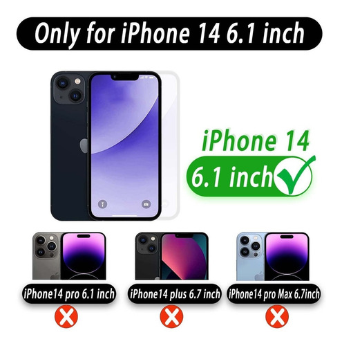 Funda Protectora De Pantalla Para iPhone Negro