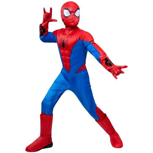 Disfraz Talla M Para Niños Spider-man Marvel Con