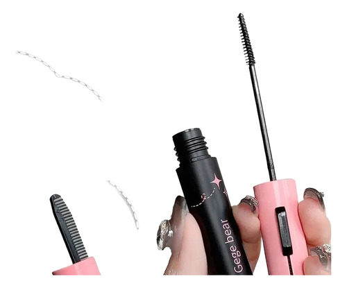 Mascara Gege Bear Attactive Long Slender Con Cepillo Brown Black