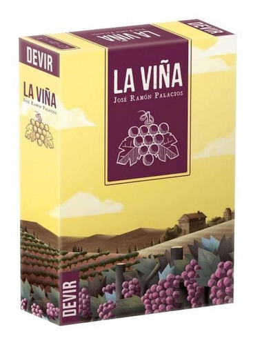 La Viña Juego Mesa Vinos Vendimia Bodega Devir En Español