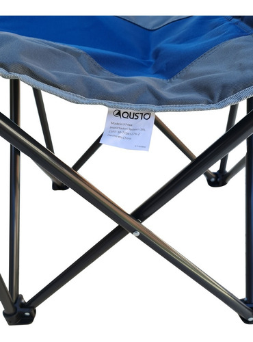 Imagen 7 de 10 de Sillon Director Plegable Camping Xl Reforzado Qusto 230kg