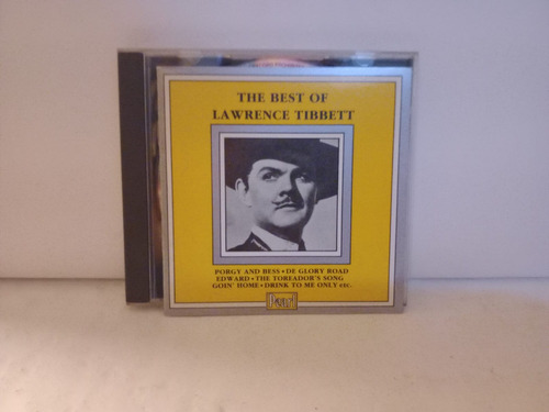 Lawrence Tibbett- The Best Of Lawrence Tibbett- Cd, Uk, 1988