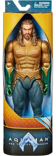 Figura Super Heroes Muñeco Aquaman And The Lost Kingdom