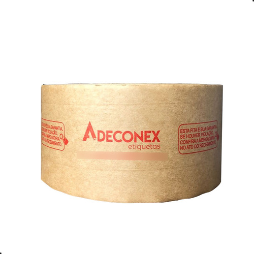 Fita Gomada Personalizada Com Reforço 70x100 Mt - 20 Rolos
