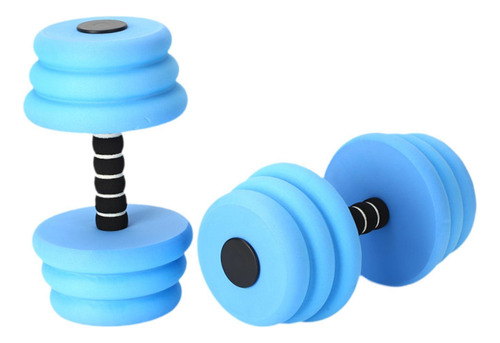 2 Piezas De Ejercicio Acuático Pesas De Natación Con Barra