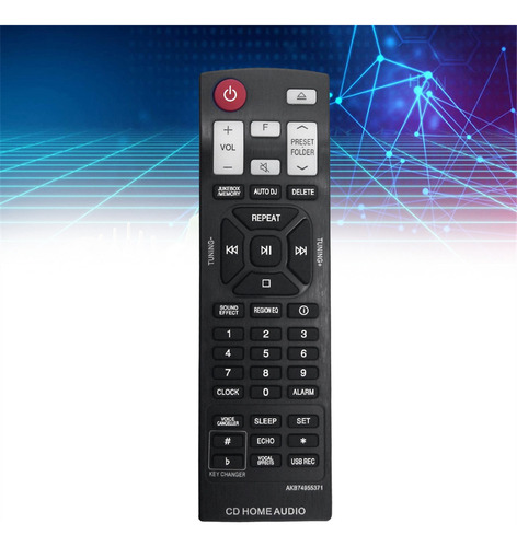 Reemplace El Control Remoto For LG Mini Cd Home