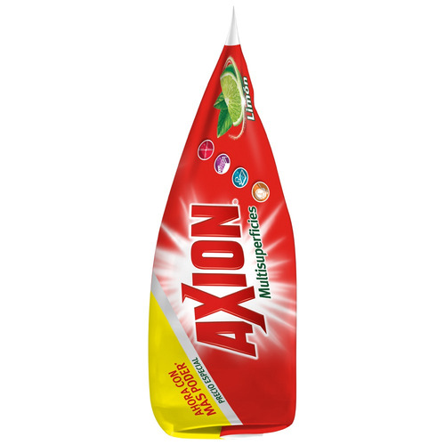 Imagen 2 de 3 de Lavatrastes Axion Limón polvo en bolsa 2 kg