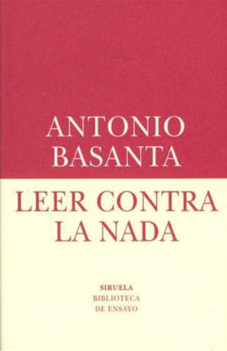 Leer Contra Nada