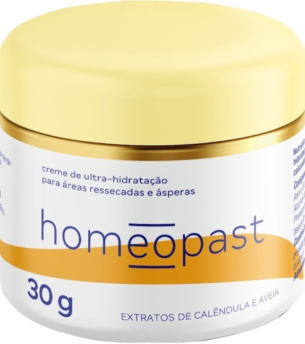 Homeopast Creme Hidratante Ultra Hidratação (30g) 