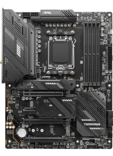 Placa-mãe Msi Mag X670e Tomahawk Wifi Gaming Atx Ddr5