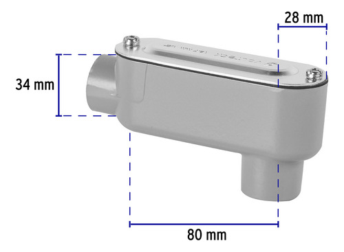 Caja Conexion Lb 1/2'' Voltech 46970