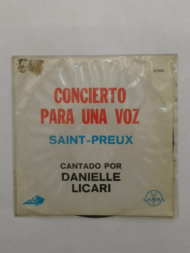 Concierto Para Una Voz - Saint-preux (Usado)