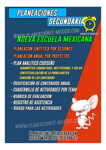 Planeación Historia 2 Sintetica Y Proyectos Secundaria (Reacondicionado)