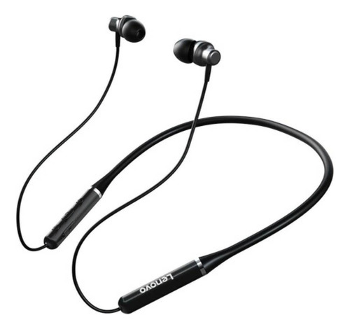 Auriculares Lenovo Magnéticos Bluetooth Xe05 Micrófono Color Negro