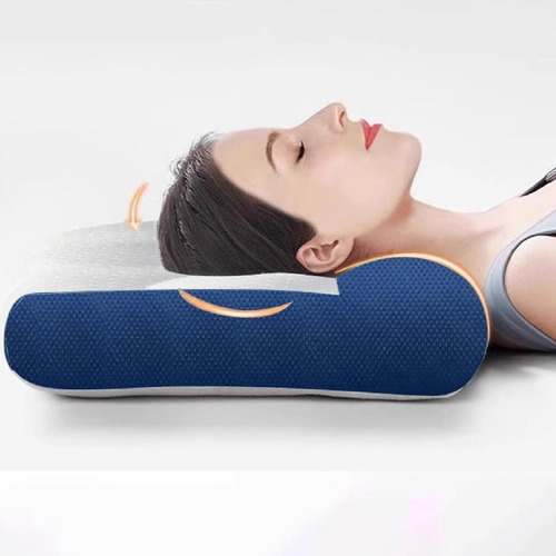 Almohada Cervical, Almohada De Cama Para El Sueño Para Azul